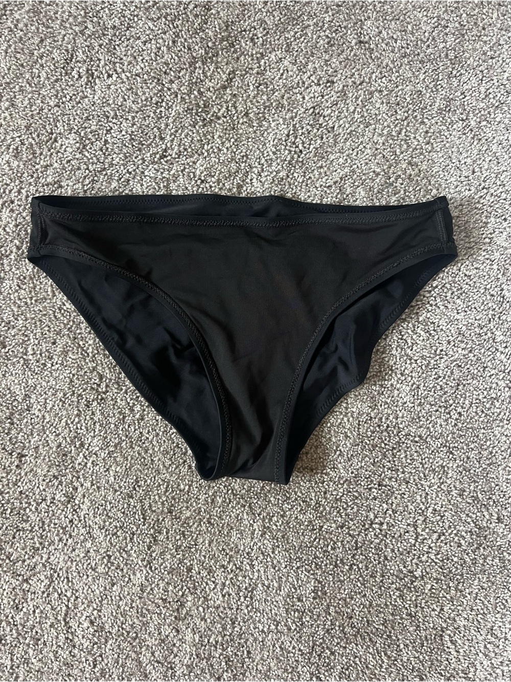 Aerie Women's Black Bikini Bottom - Classic Coverage - Picture 5 of 5